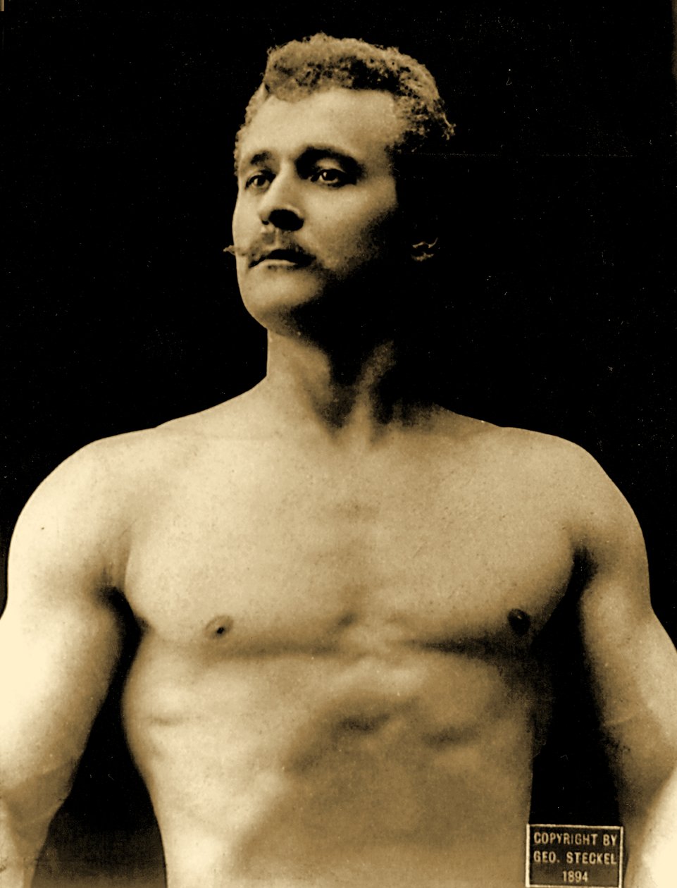 Eugen Sandow, cca 1894 od George Steckel