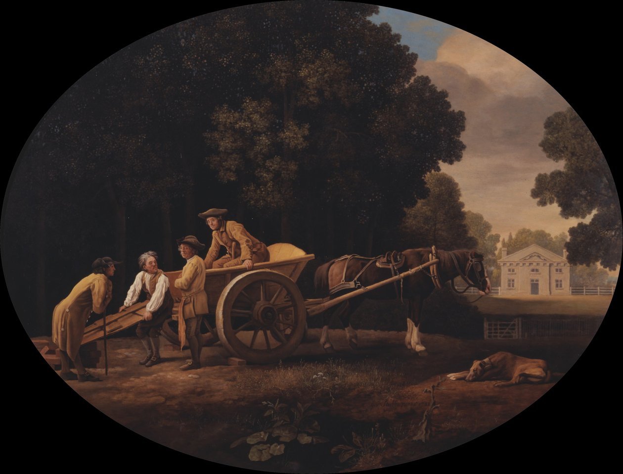 Dělníci od George Stubbs