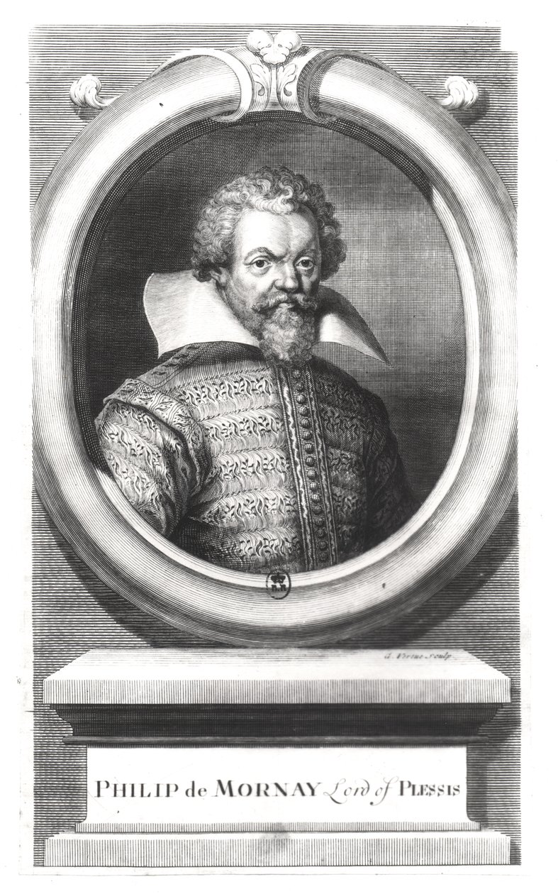 Philip de Mornay, hrabě z Plessis (1549-1623) od George Vertue