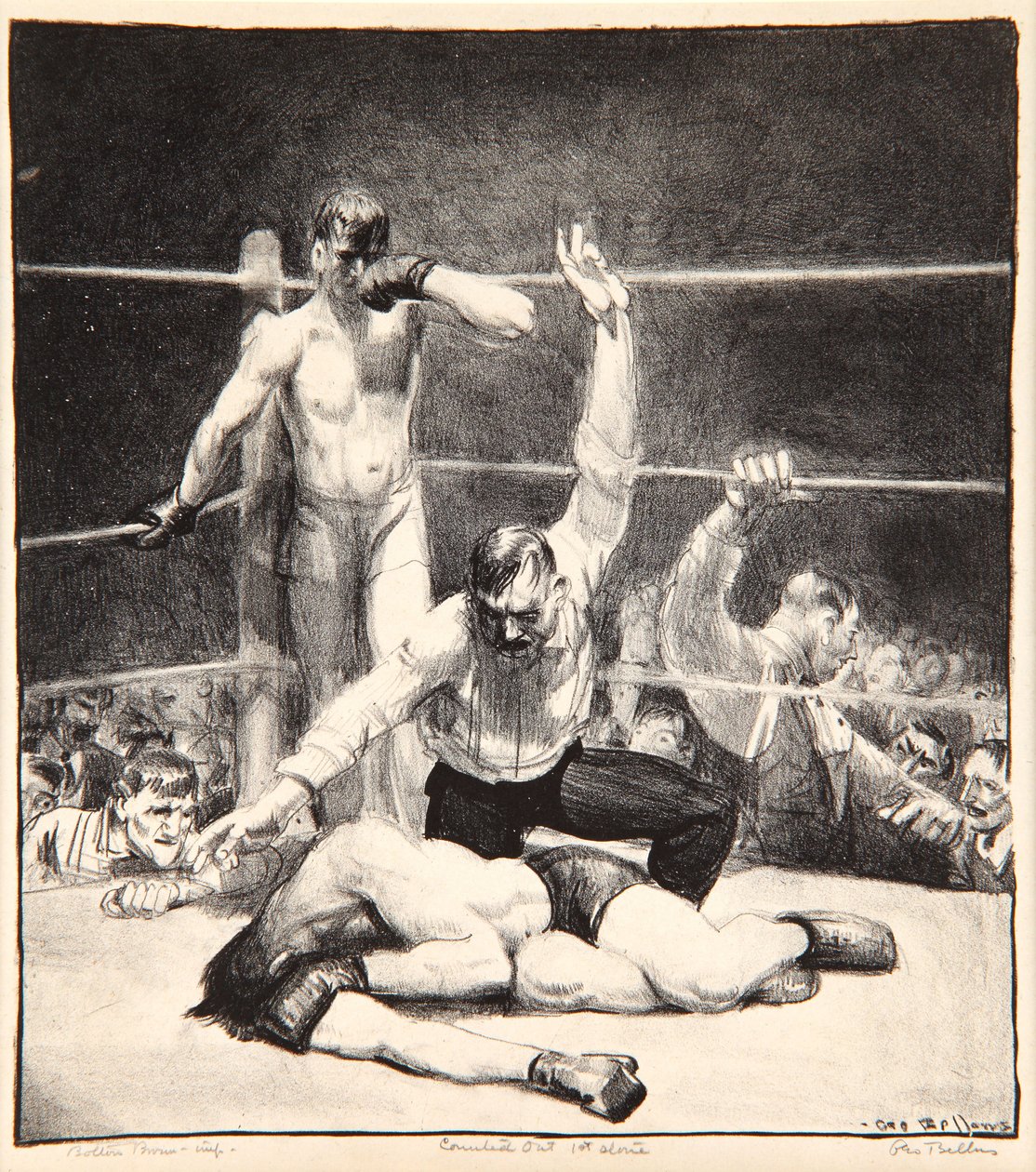 Odpočítáno, 1921 od George Wesley Bellows