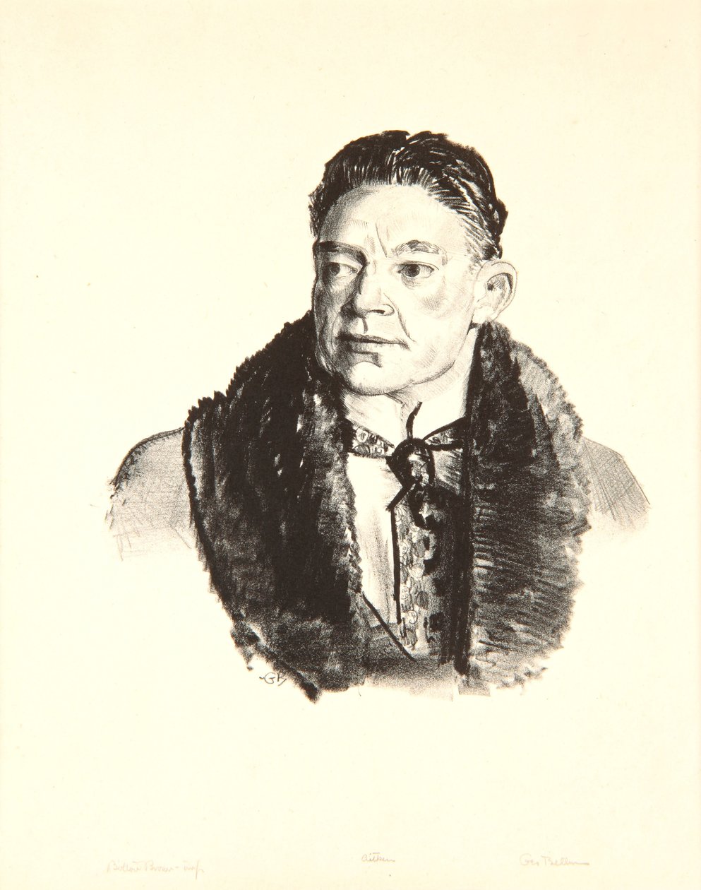 Portrét Roberta Aitkena, 1921 od George Wesley Bellows