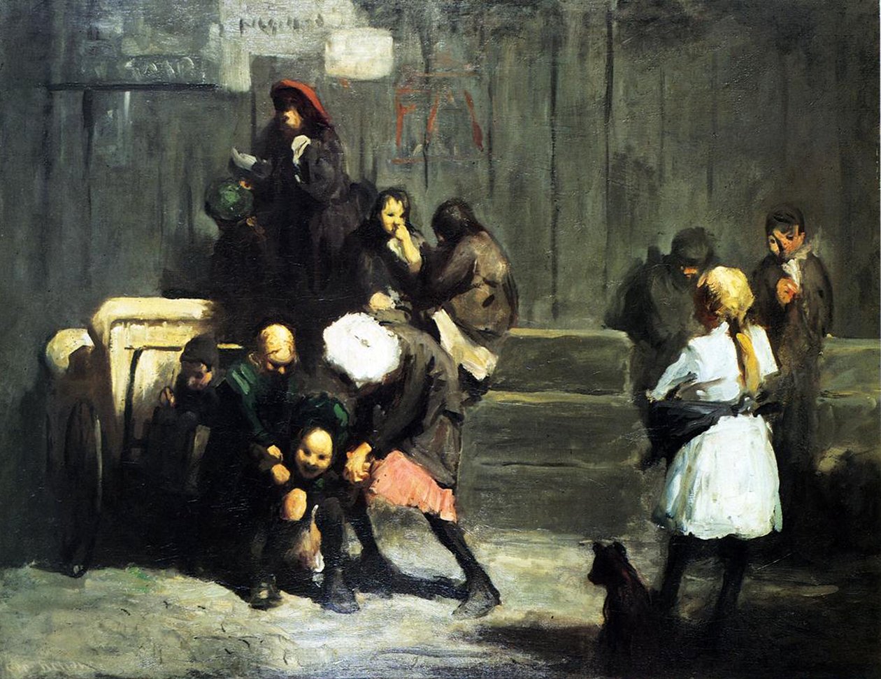 Děti ulice, 1906 od George Wesley Bellows
