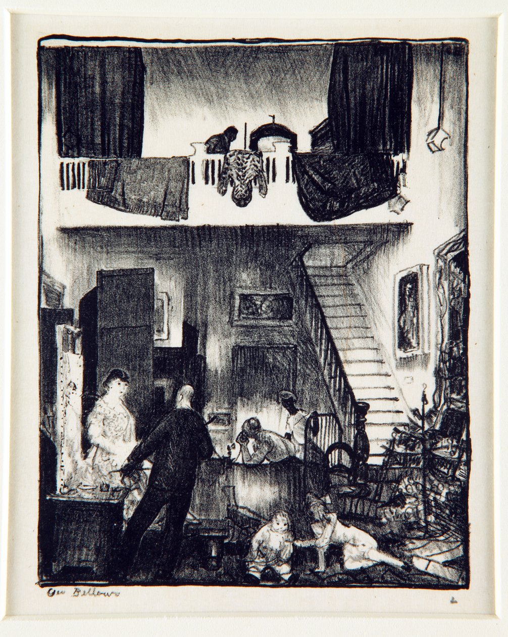 Studio, Vánoce 1916, 1916 od George Wesley Bellows