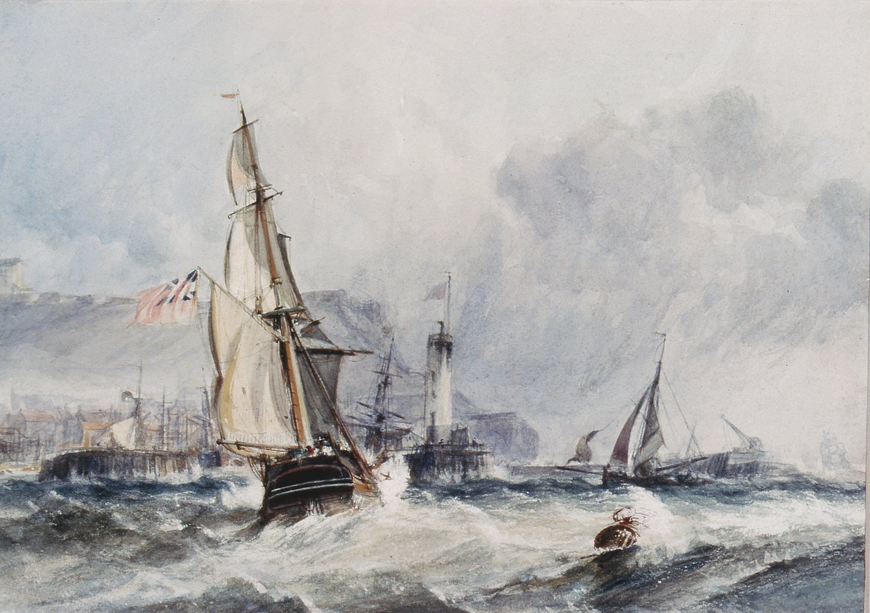 Pohled na Whitby od George the Elder Chambers