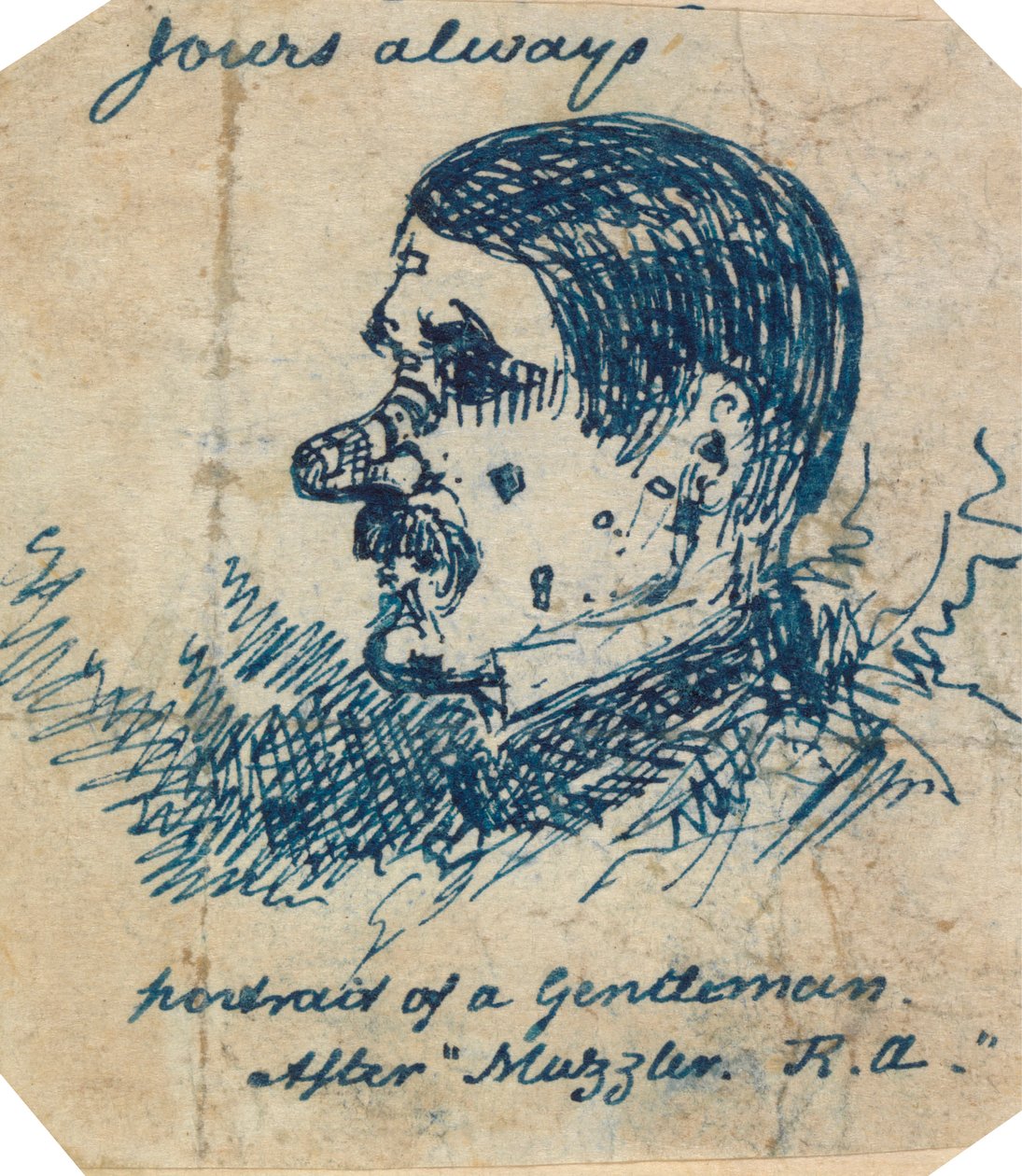 Autoportrét od George Augustus Sala