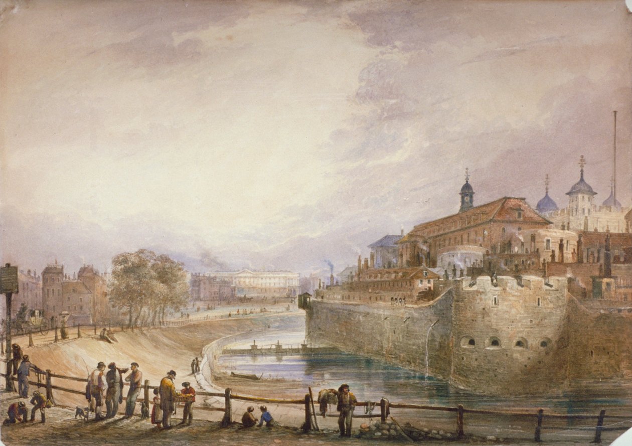 Tower of London, c1840 od George B Campion