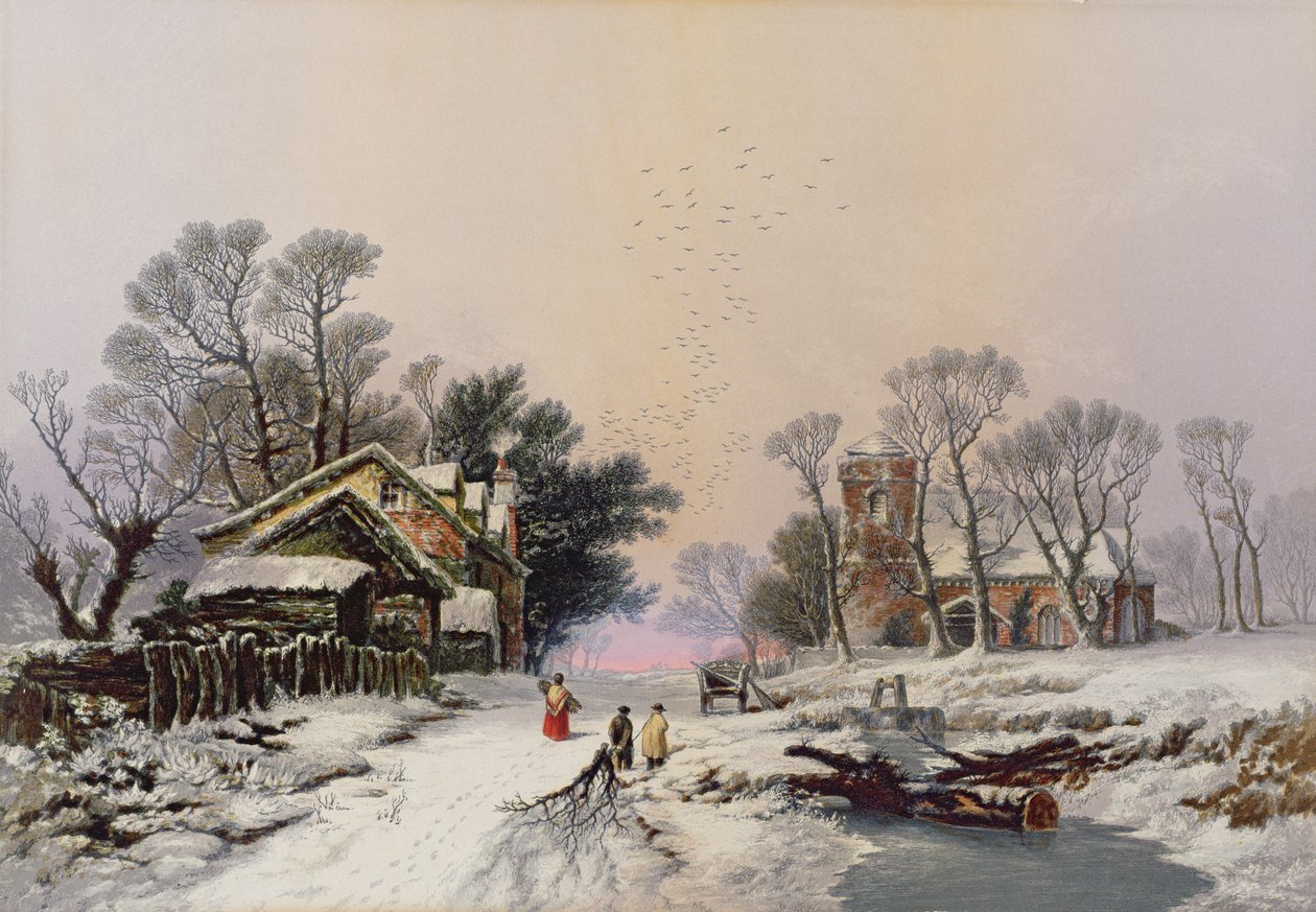 Zima (tisk) (viz také 46506) od George Baxter