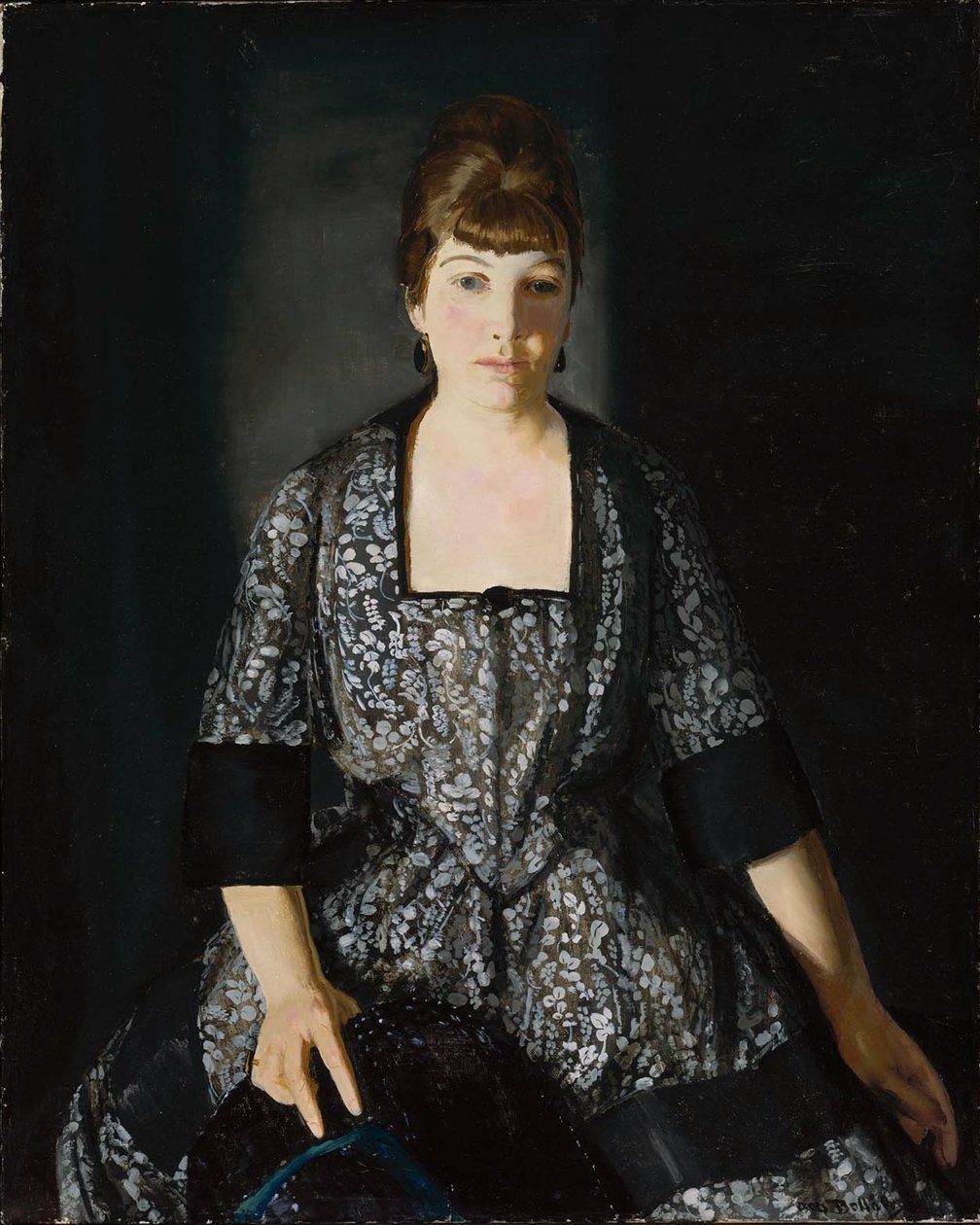 Emma v černém potisku od George Bellows