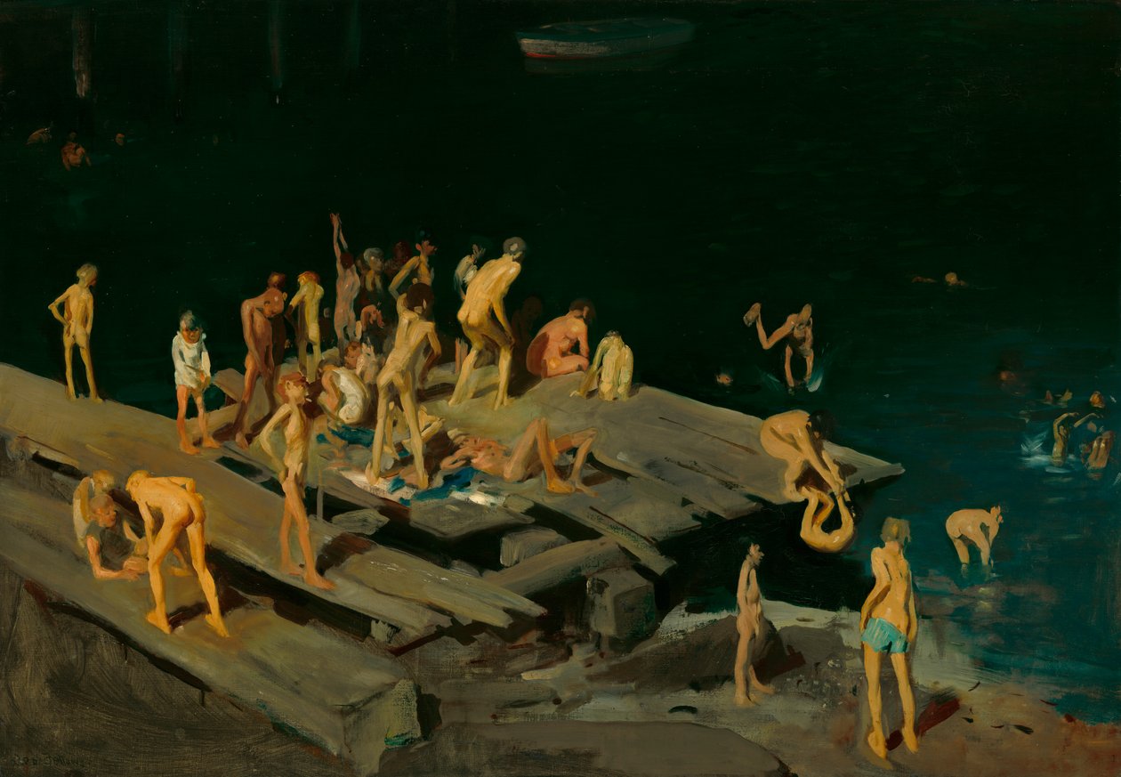 Čtyřicet dva dětí od George Bellows