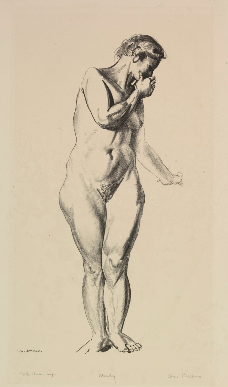 Studie aktu od George Bellows