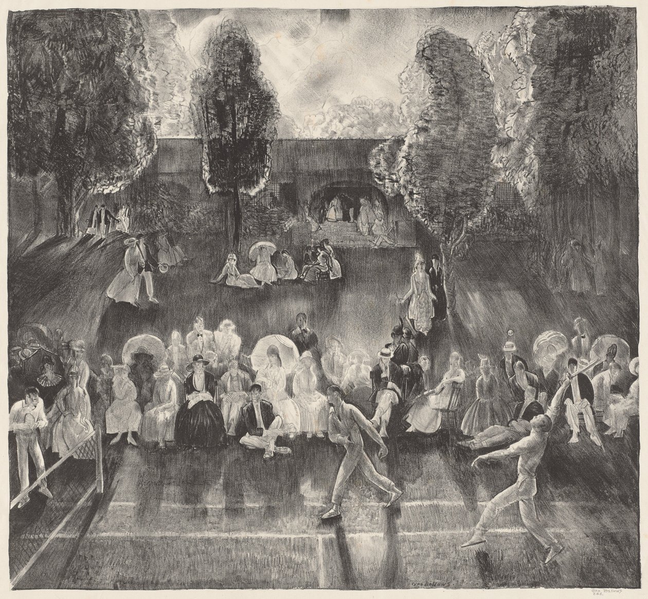 Tenis od George Bellows