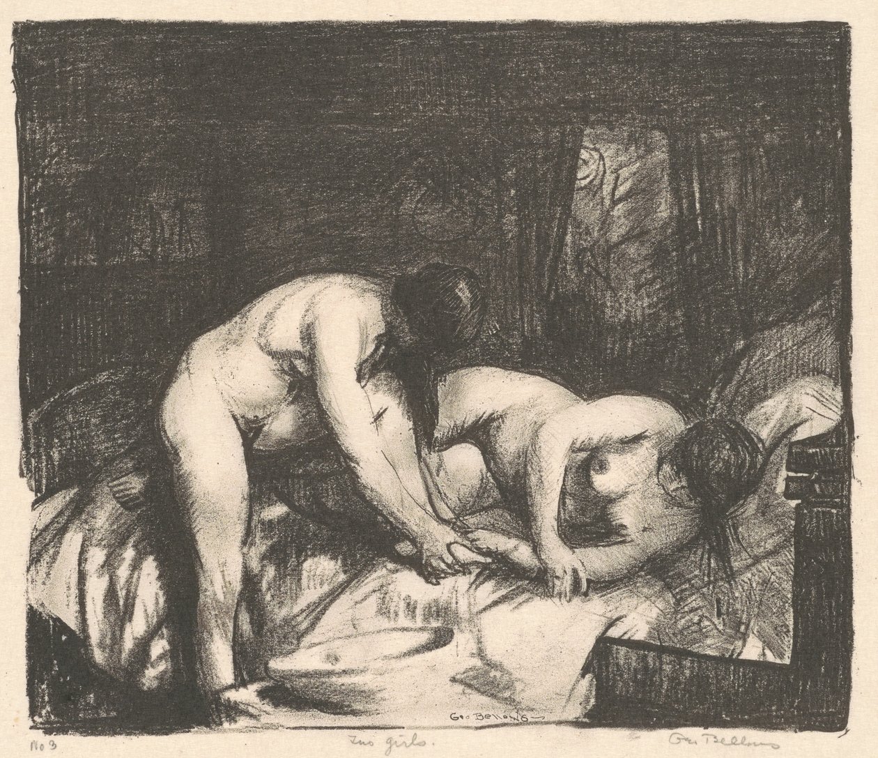 Dvě dívky od George Bellows