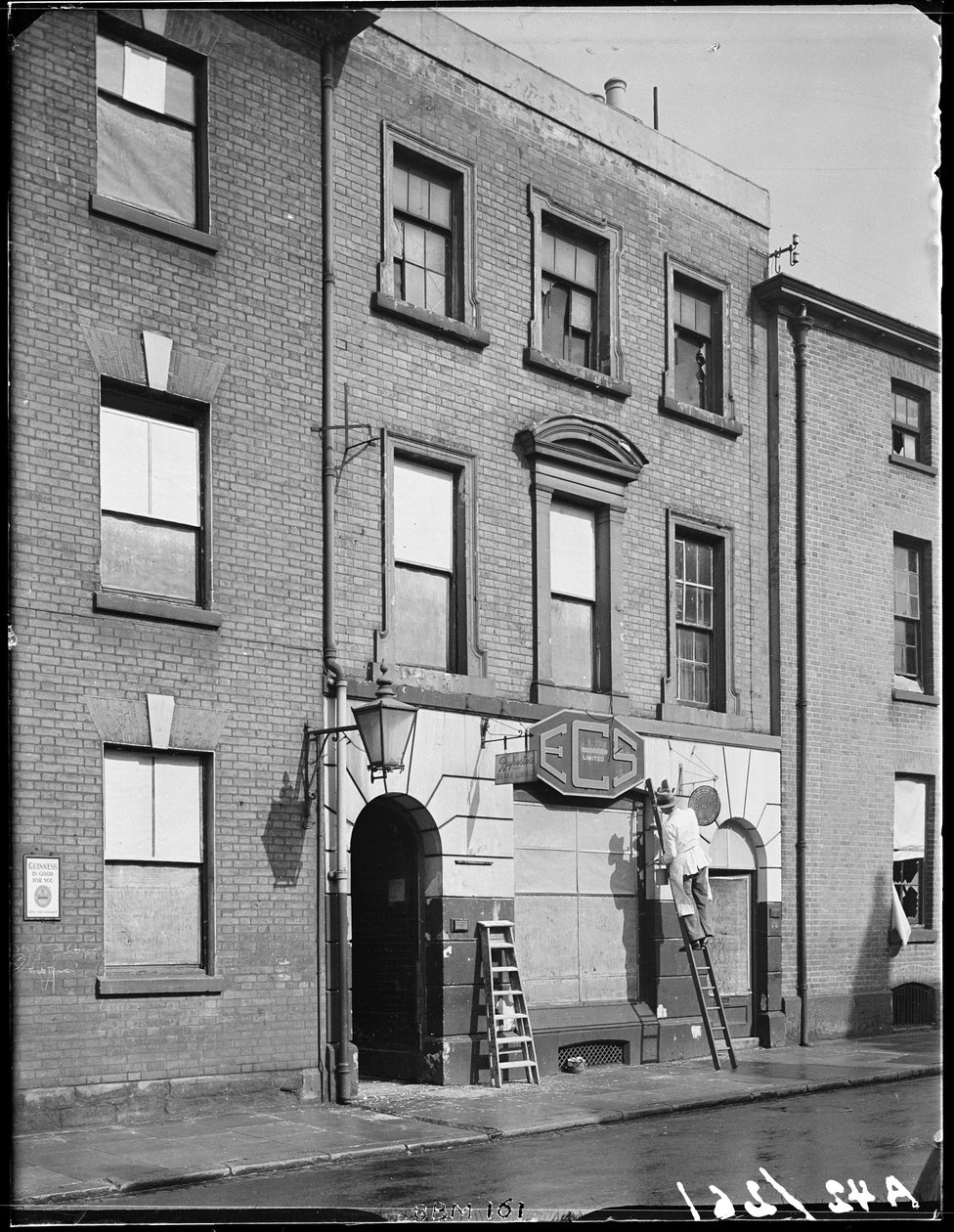 Much Park Street, Coventry, 1941. od George Bernard Mason