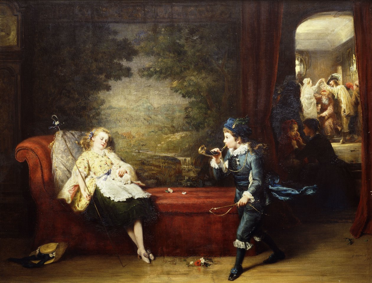 Malý Bo Peep, 1875 od George Bernard O