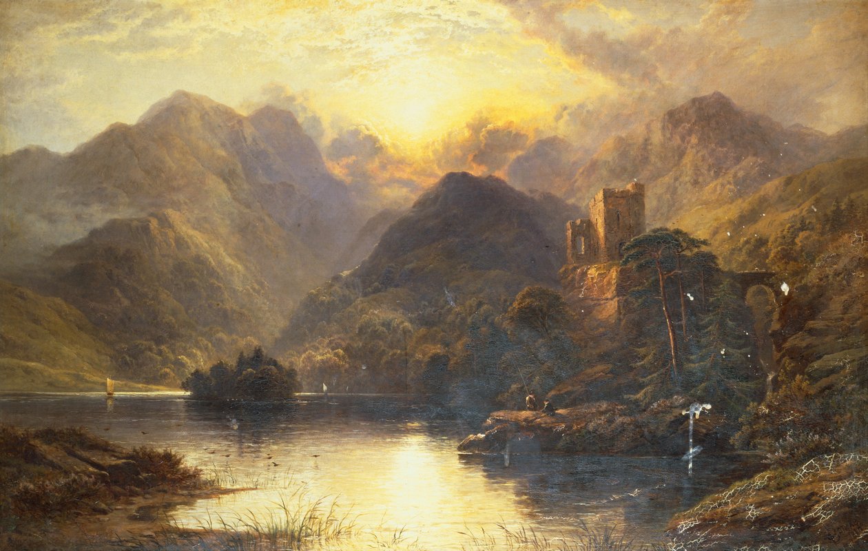 Highland Loch od George Blackie Sticks