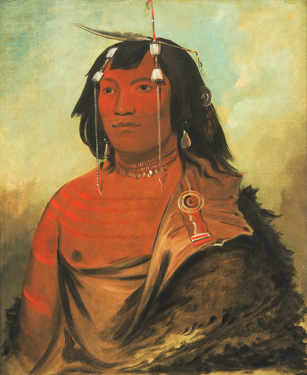 Bi-eets-ee-cure, Very Sweet Man, 1832. od George Catlin