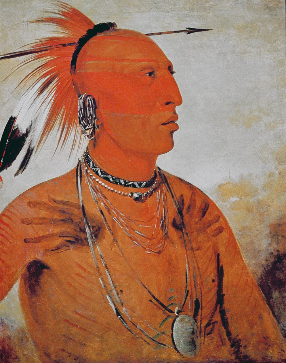 Statečný náčelník od George Catlin