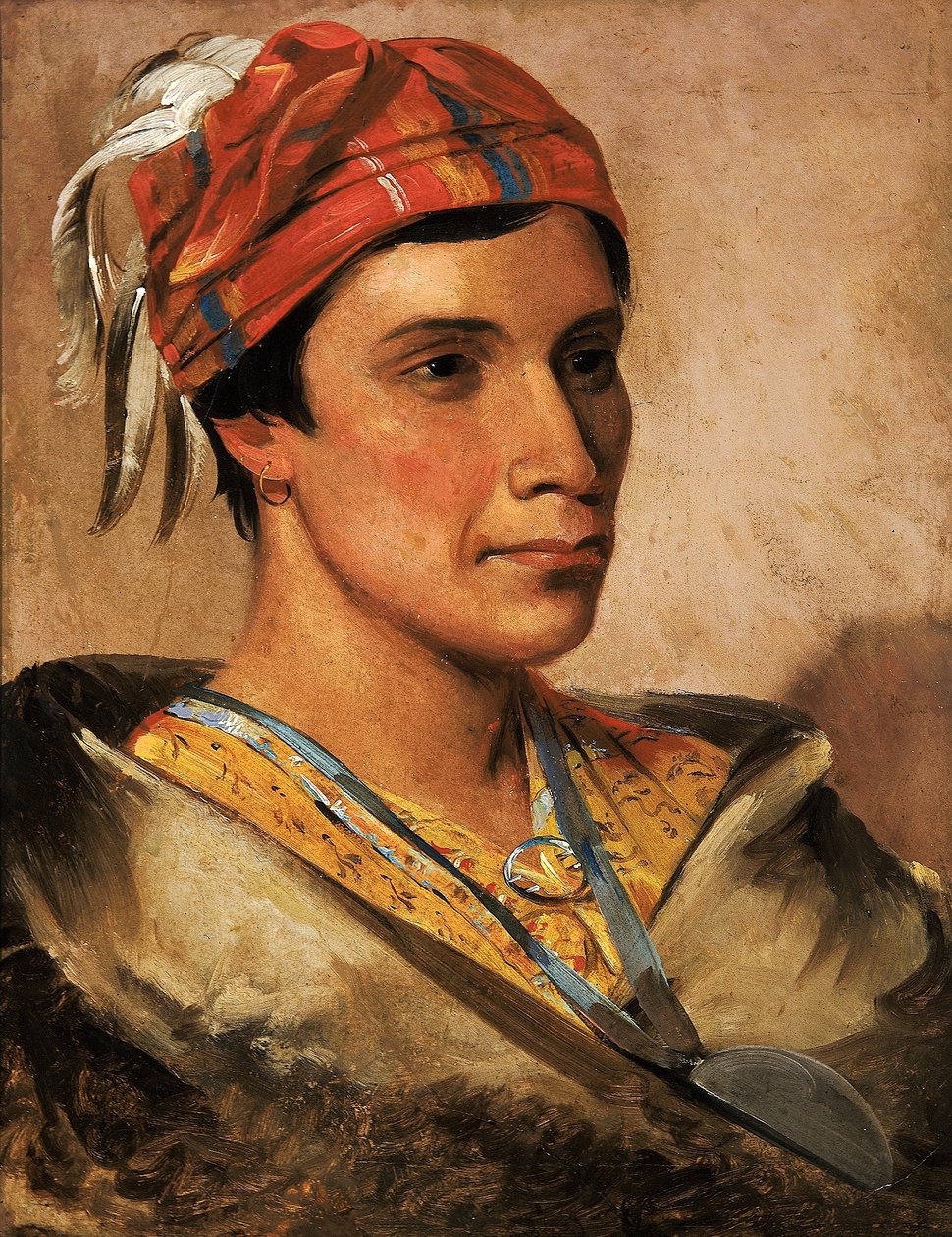 Chléb, náčelník kmene od George Catlin