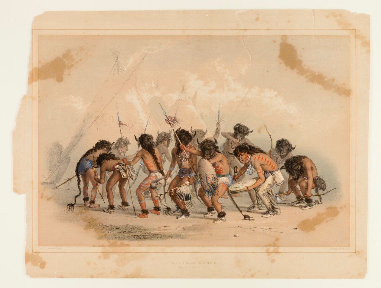 Buffalo Dance No.8 od George Catlin