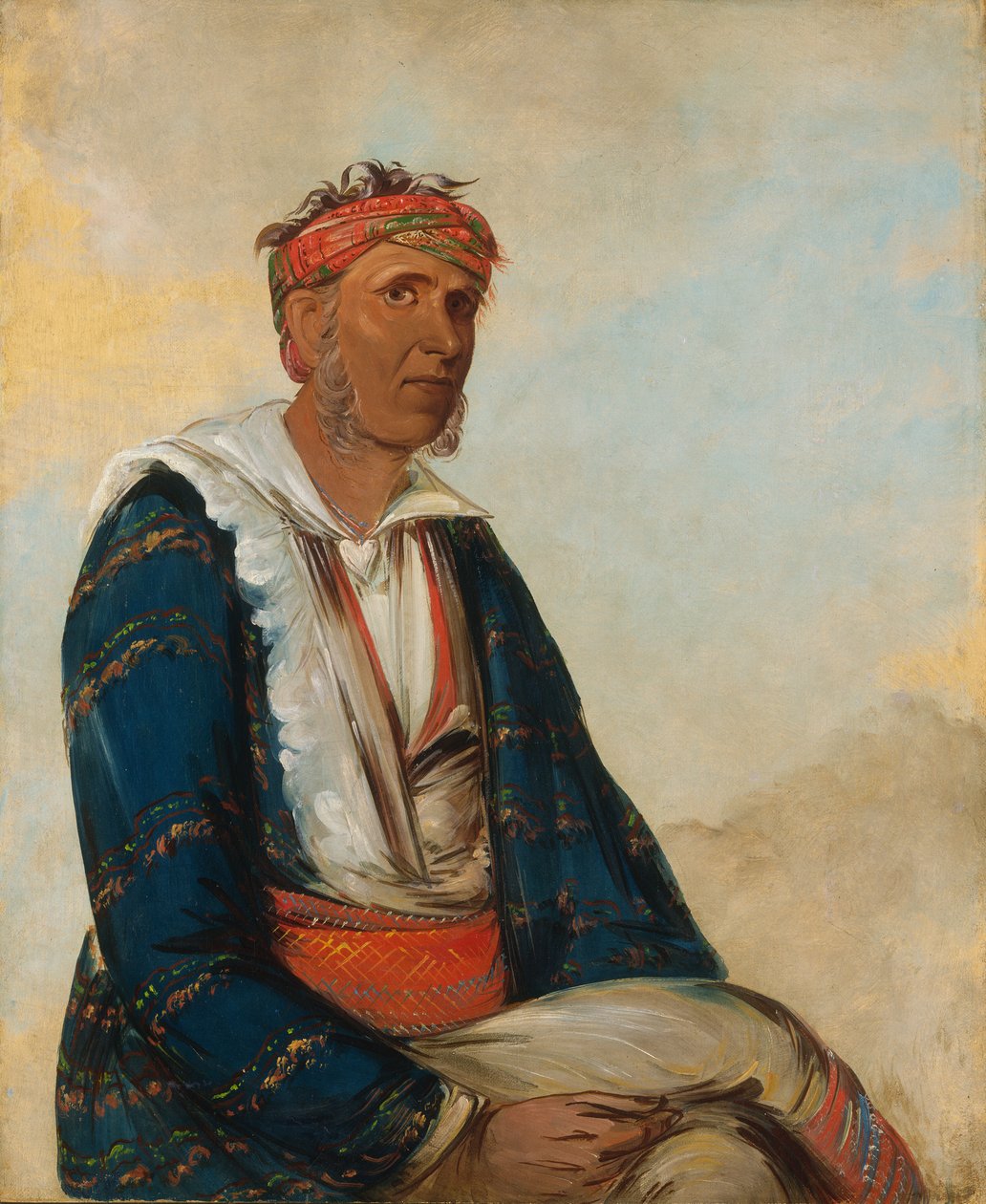 Cól-lee, šéf kapely, 1834. od George Catlin