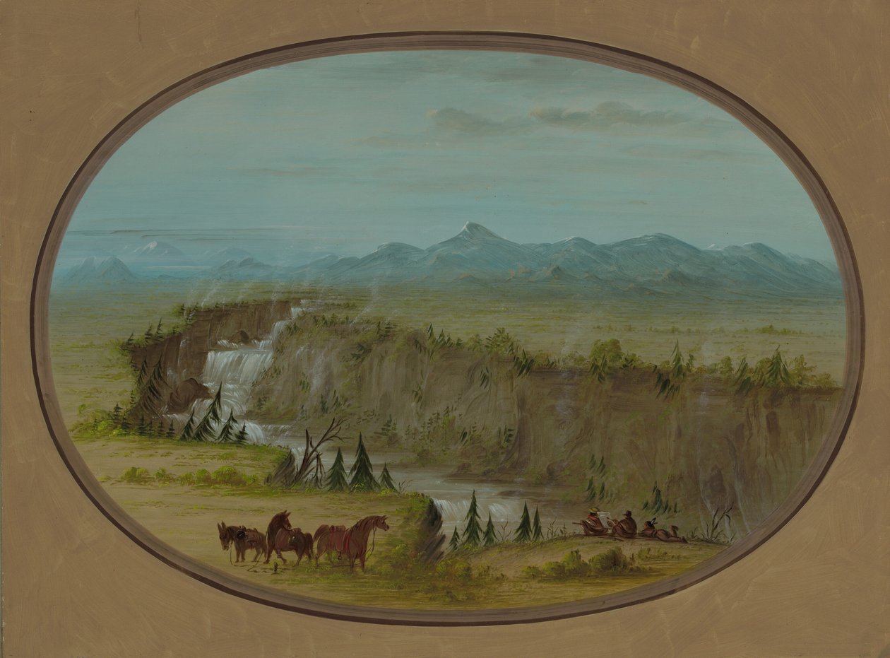 Falls of the Snake River, 18551869. od George Catlin