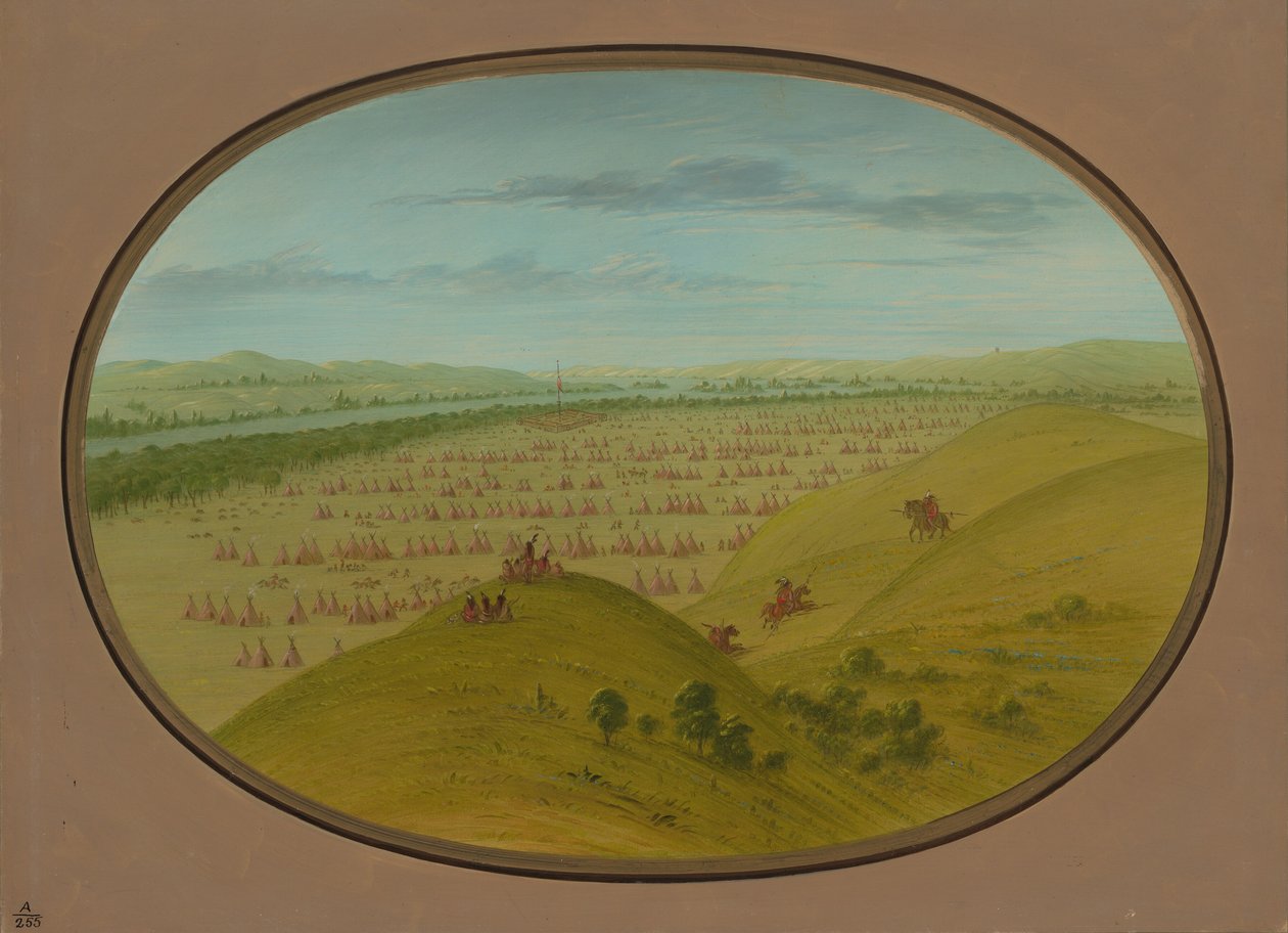 Fort Pierre, 18611869. od George Catlin
