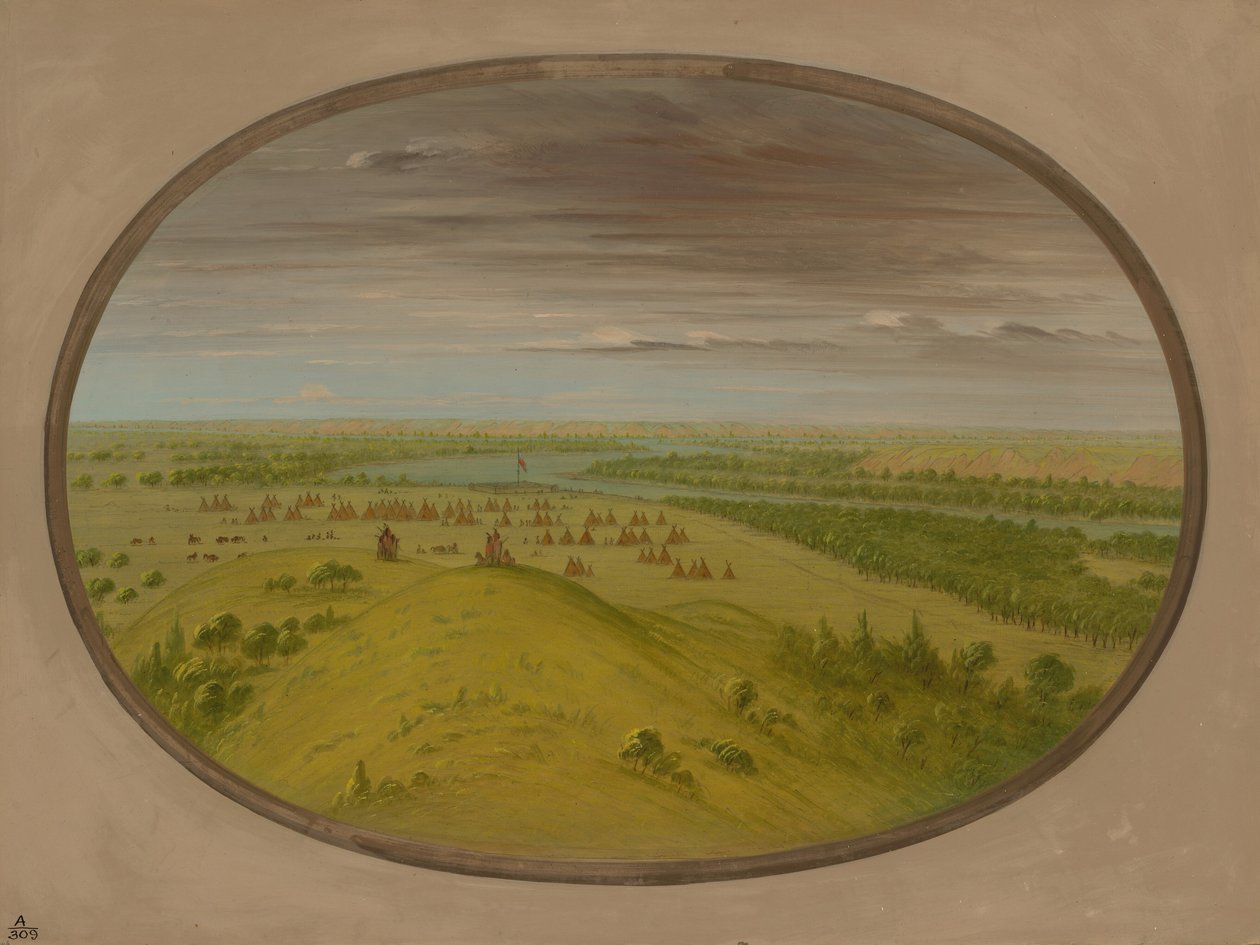 Fort Union, 18611869. od George Catlin