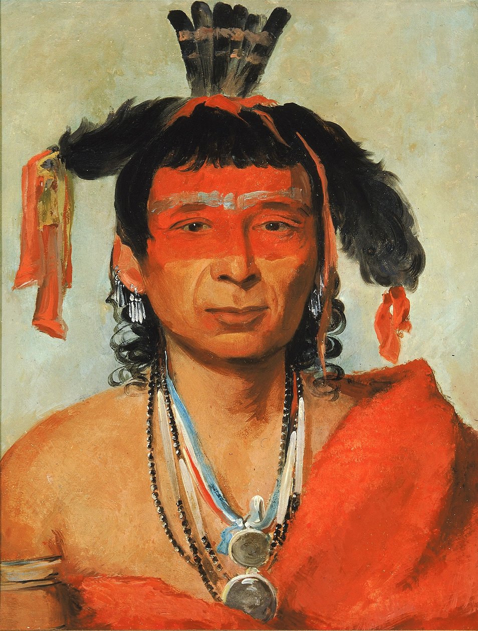 Másh-kee-wet, Velký Dandy od George Catlin