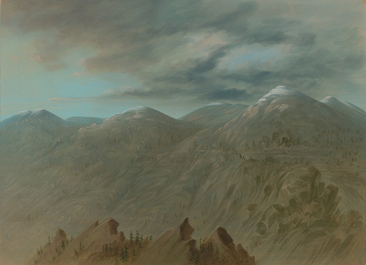 Salmon River Mountains, 18551869. od George Catlin