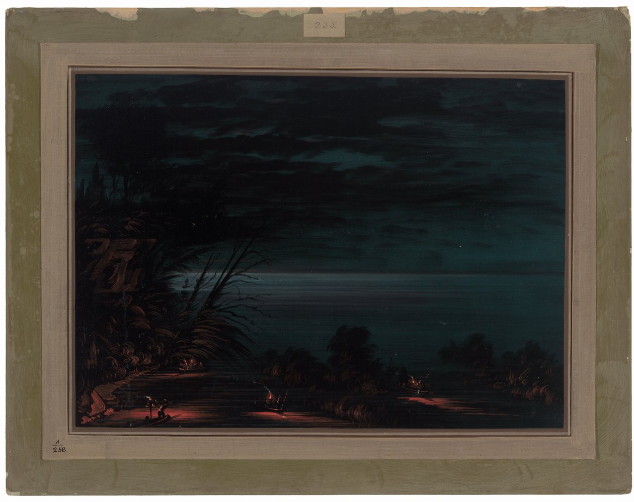 Lososí kopí - Ottowas, 18611869. od George Catlin