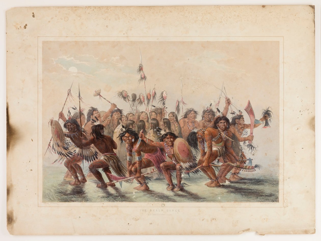 Tanec skalpů od George Catlin