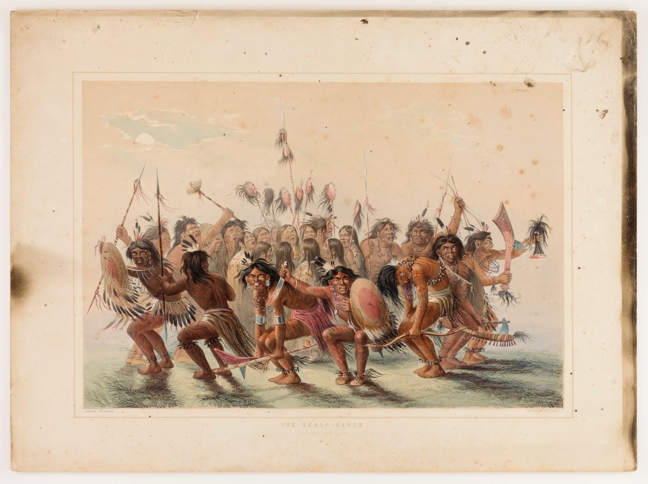 Tanec skalpů od George Catlin