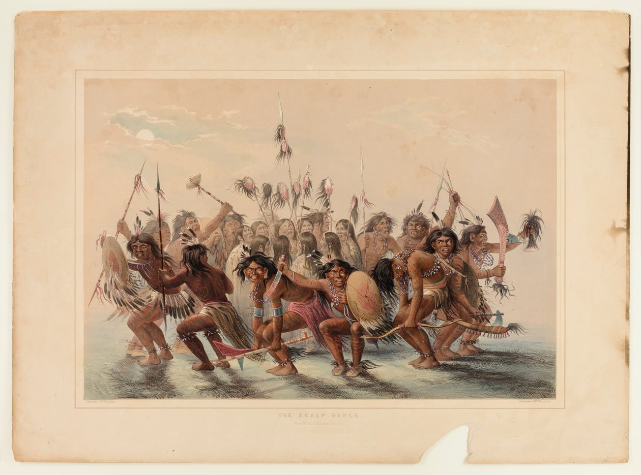 Tanec skalpů od George Catlin
