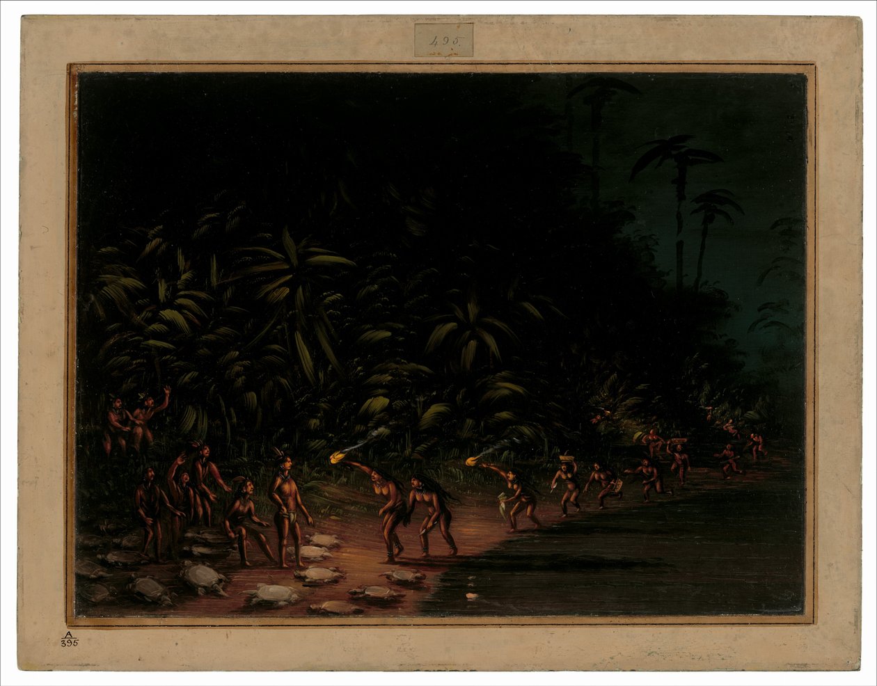 Lov na želvy, 18541869. od George Catlin