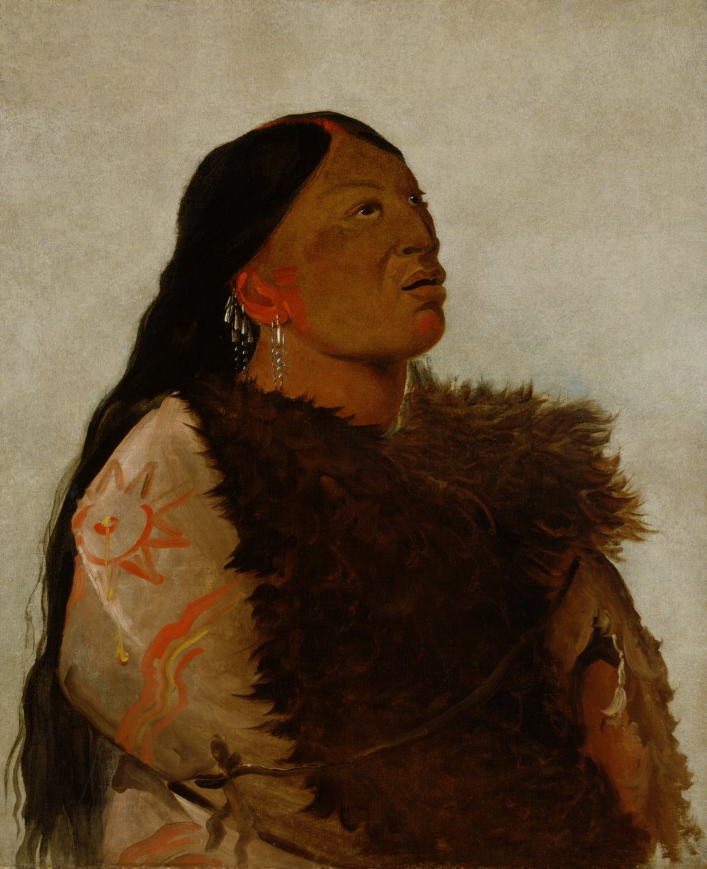Manželka The Six, 1832. od George Catlin