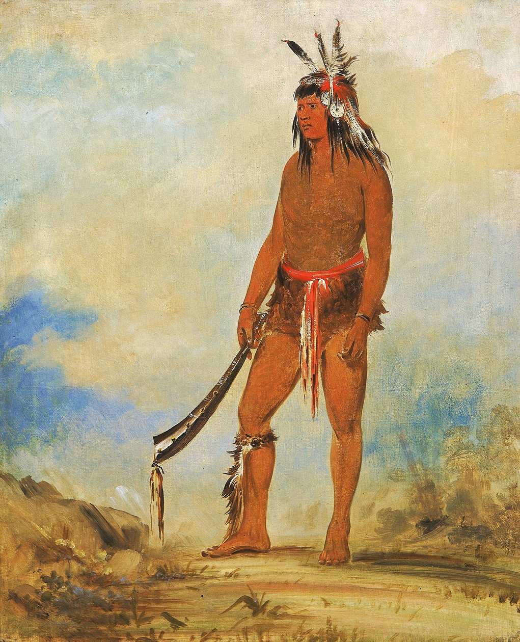 Won-de-tów-a, Zázrak od George Catlin