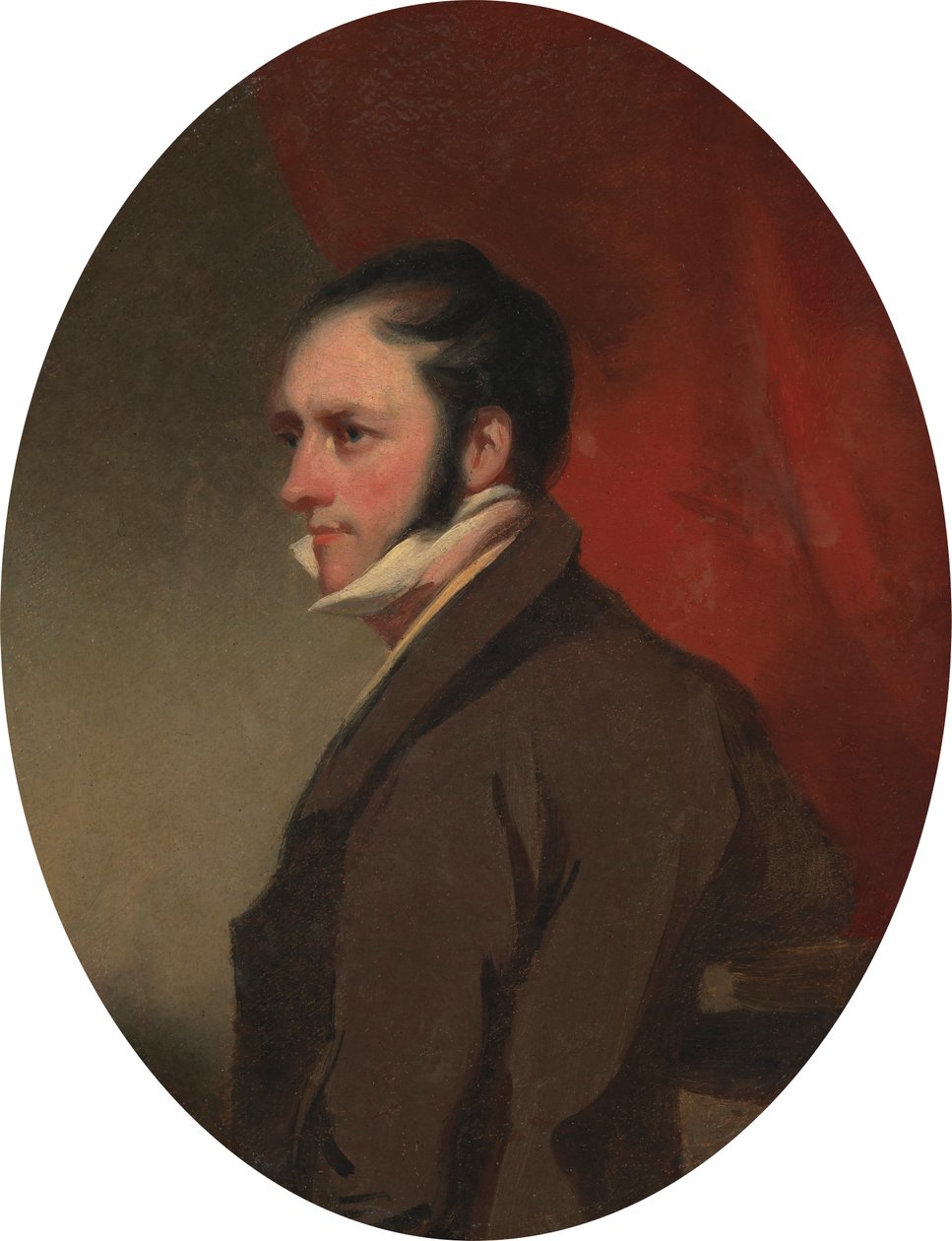 Muž jménem W. C. Hunter od George Chinnery
