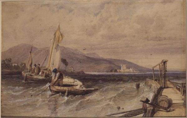 Castle Douglas, Loch Leven od George Clarkson Stanfield
