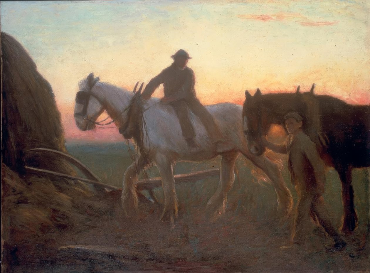 Domů od George Clausen