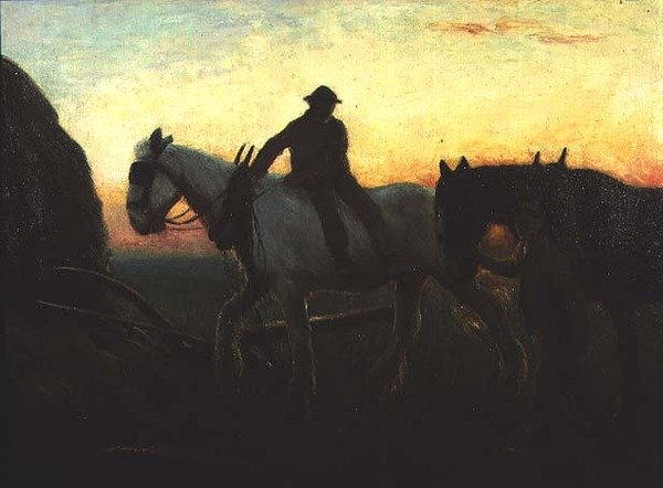 Domů od George Clausen