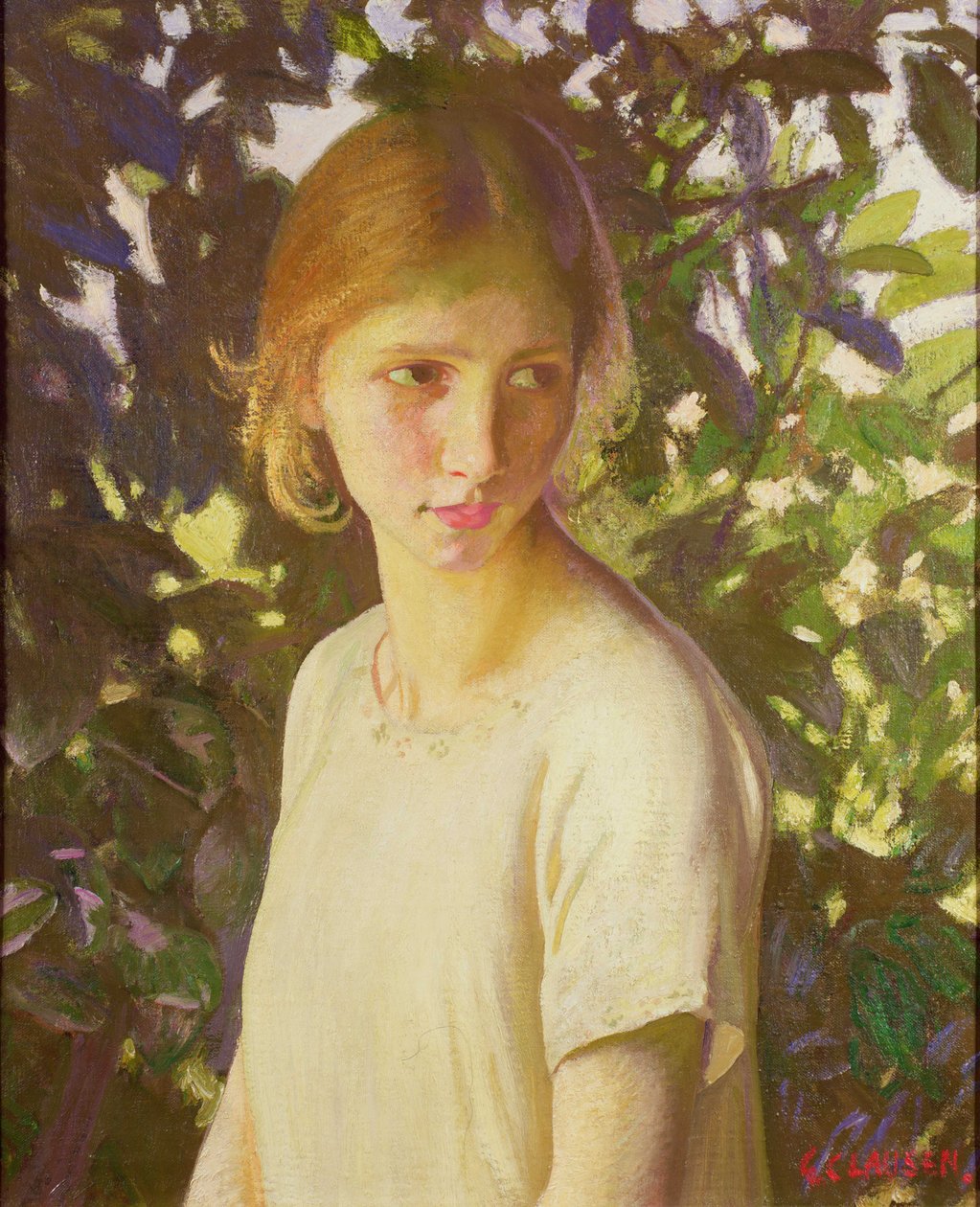 Malá kočička od George Clausen