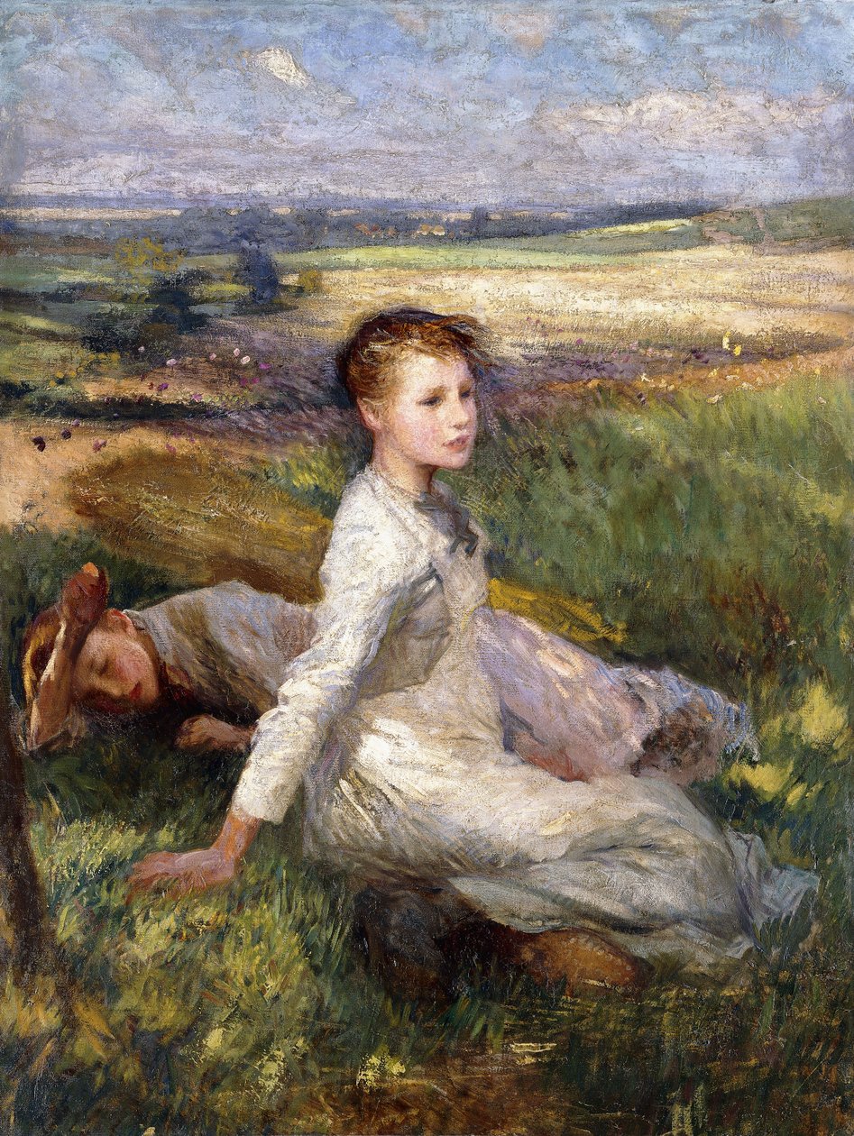 Léto v polích od George Clausen