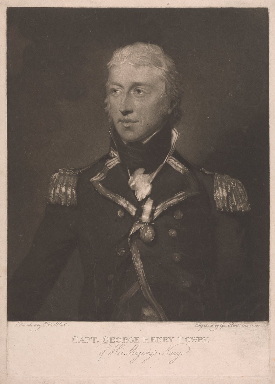 Kapitán George Henry Towry od George Clint