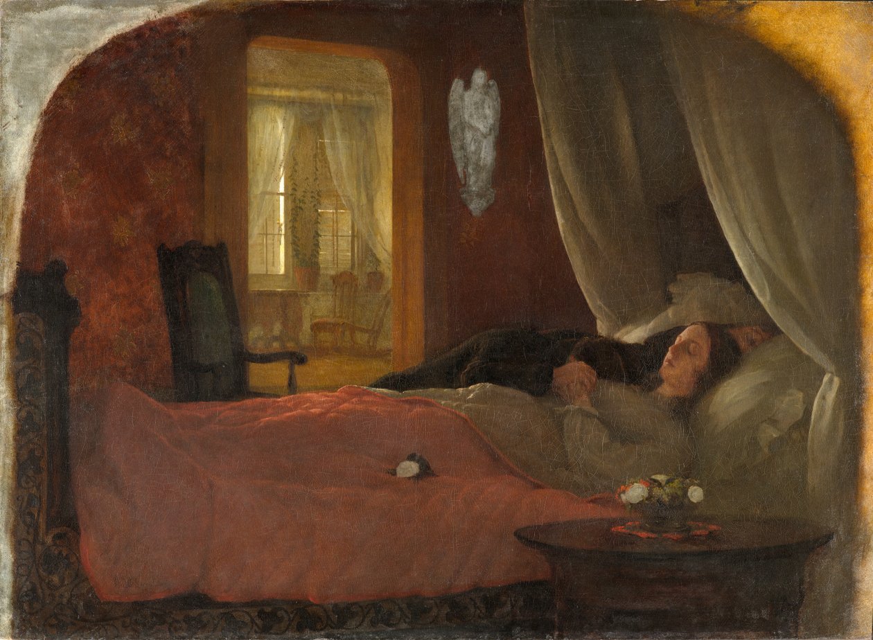Poslední spánek, kolem roku 1858 od George Cochran Lambdin