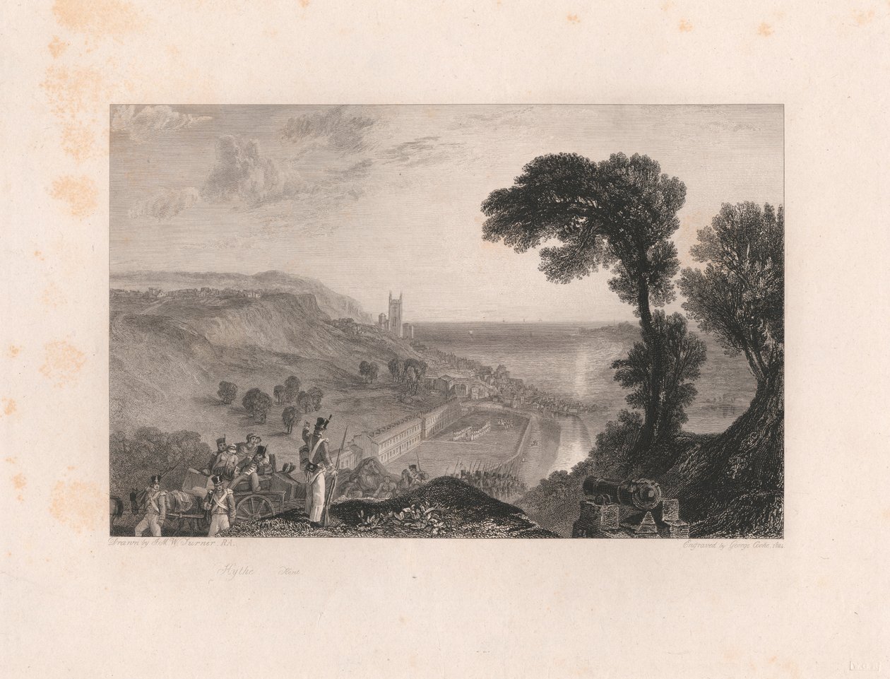 Hythe, Kente od George Cooke