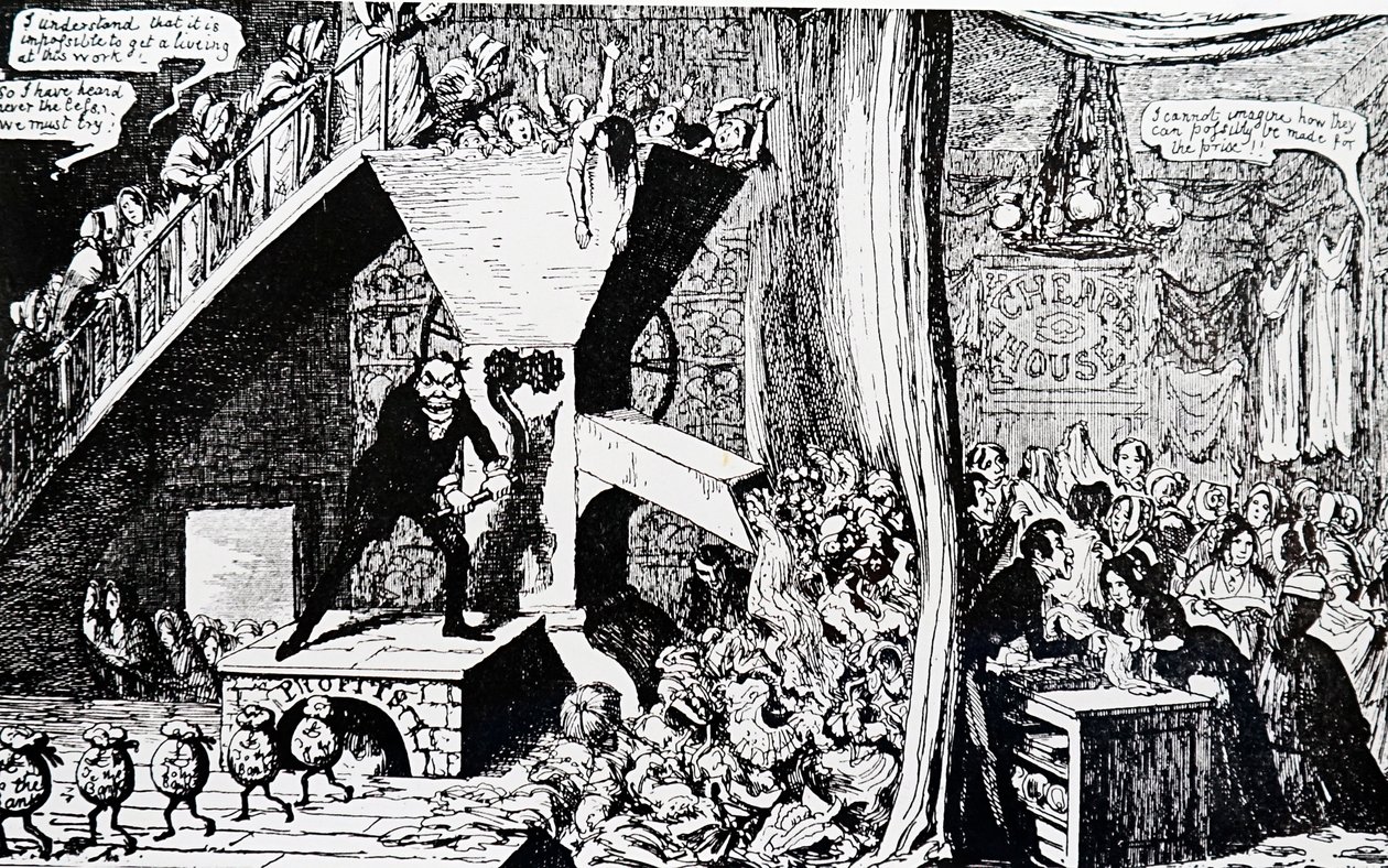 Když je kočka pryč od George Cruikshank