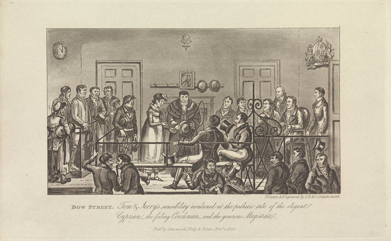 Bow Street... od George Cruikshank