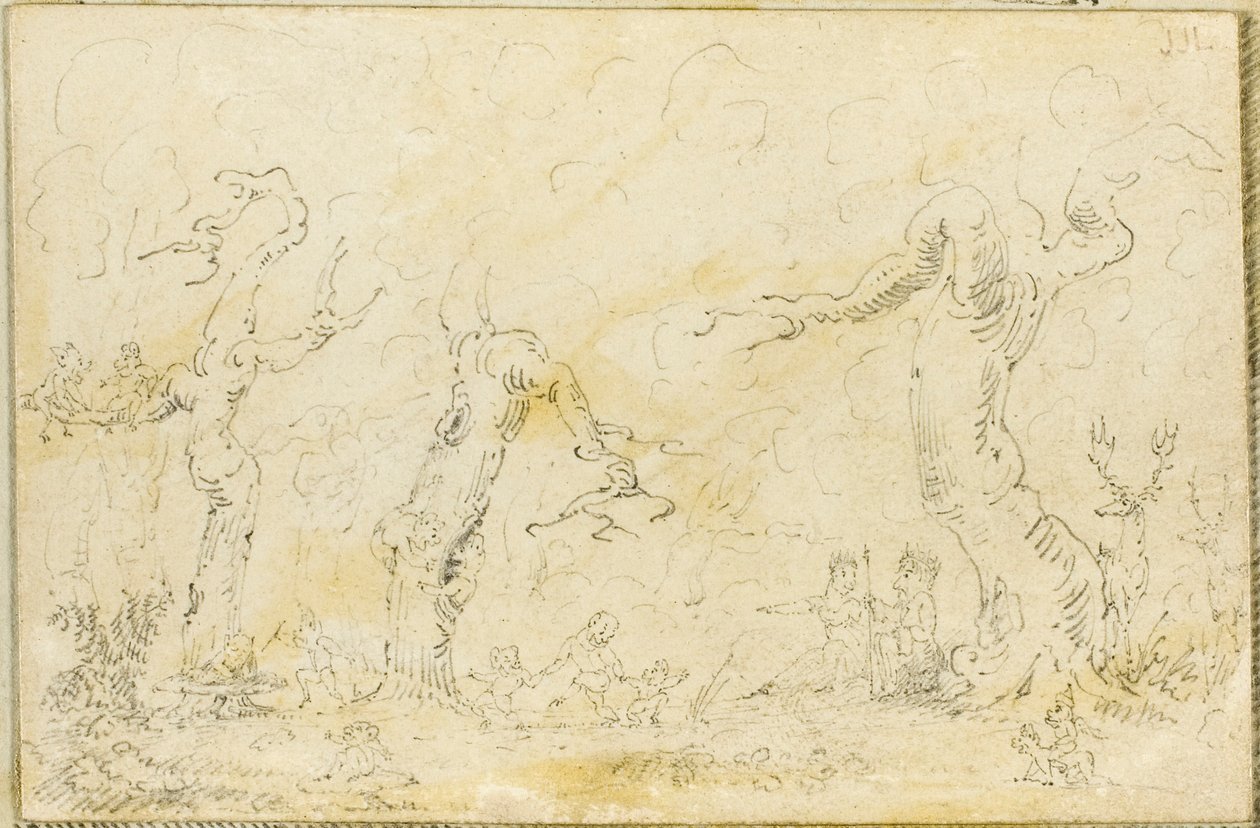 Komická scéna III od George Cruikshank