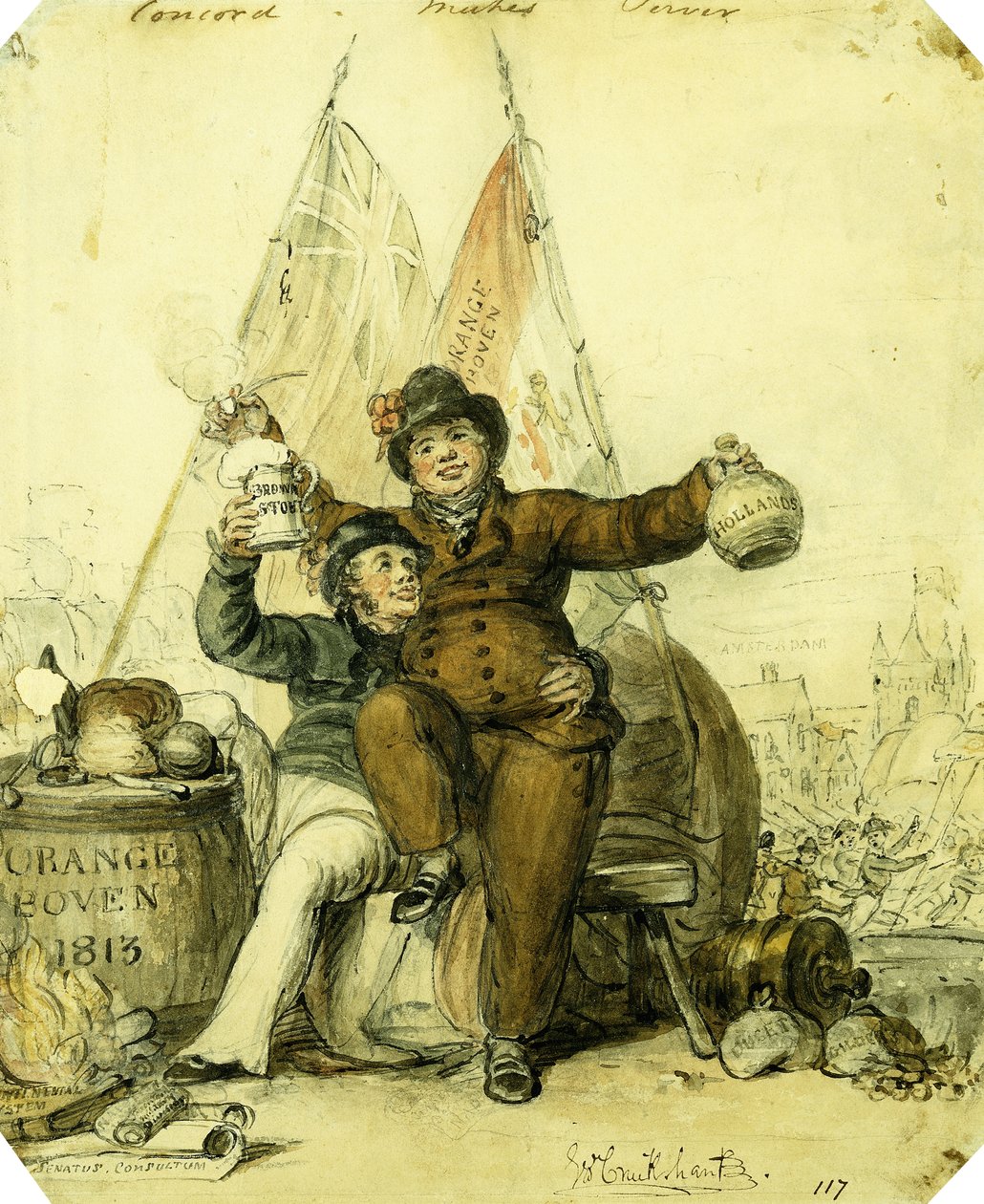Concord dělá server, od George Cruikshank