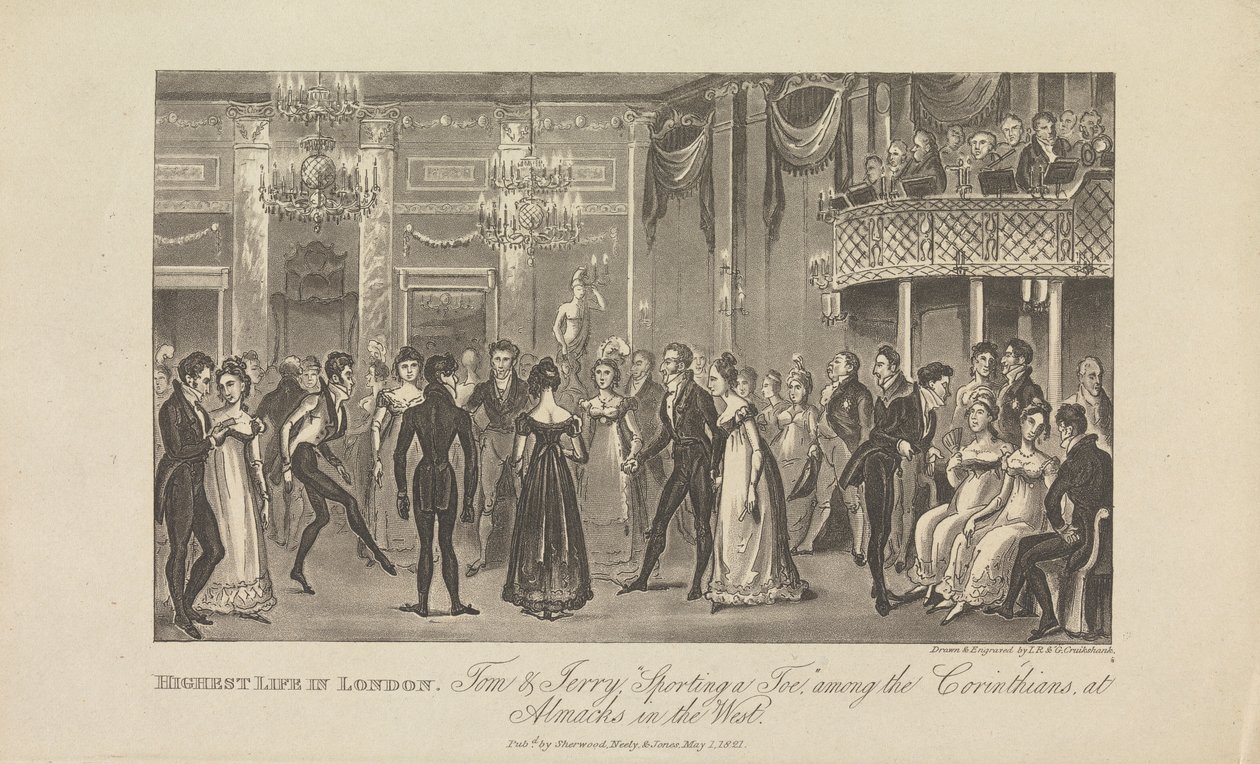 Nejvyšší život v Londýně... od George Cruikshank